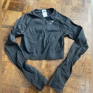 Gymshark Charcoal Long Sleeve Women's Top
